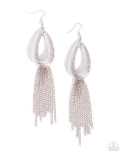 Load image into Gallery viewer, Cascading Charge - Silver Paparazzi Accessories

