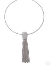 Load image into Gallery viewer, Tassel Tremolo - Silver Paparazzi Accessories
