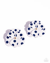 Load image into Gallery viewer, Dotted Dialogue - Blue Paparazzi Accessories
