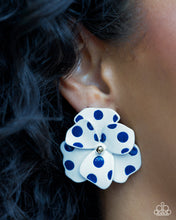 Load image into Gallery viewer, Dotted Dialogue - Blue Paparazzi Accessories
