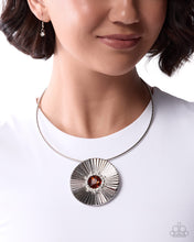 Load image into Gallery viewer, Tangible Trajectory - Brown Paparazzi Accessories
