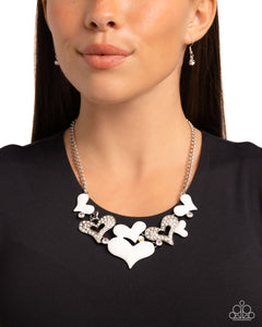 Room in My Heart for More - White Paparazzi Accessories