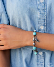 Load image into Gallery viewer, Western Welcome  blue Paparazzi Accessories
