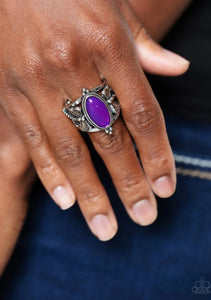 Layered Luminescence - Purple