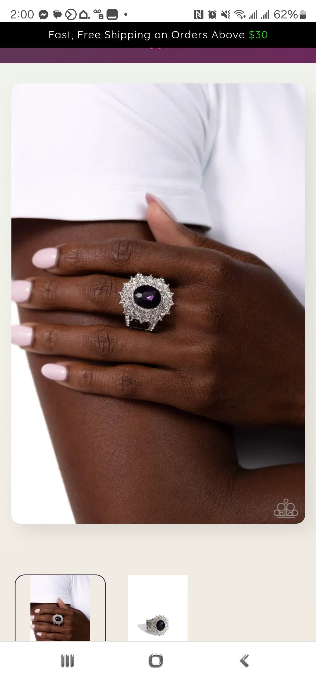 Layered Luminescence - Purple