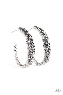 A GLITZY Conscience - Silver - VJ Bedazzled Jewelry
