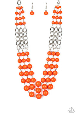 A La Vogue- orange - VJ Bedazzled Jewelry
