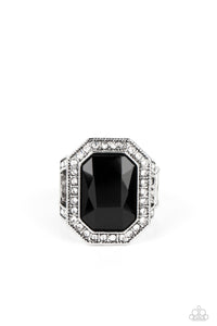 A Royal Welcome - Black -Paparazzi Accessories - VJ Bedazzled Jewelry