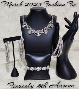 Fiercely Fifth Ave White  March 2025 Paparazzi Accessories