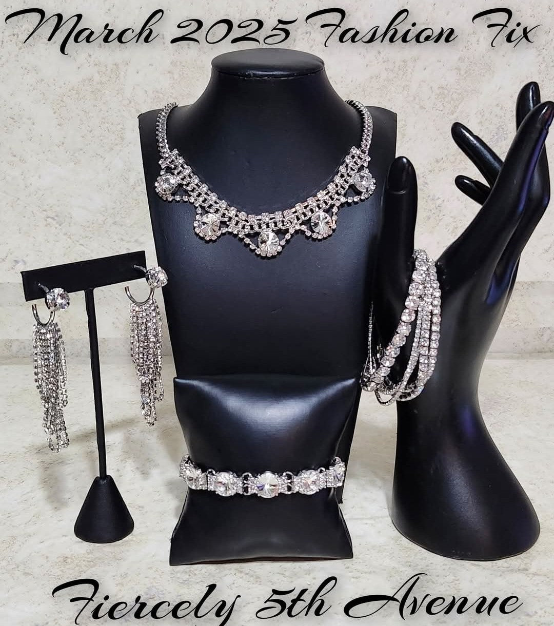 Fiercely Fifth Ave White  March 2025 Paparazzi Accessories