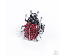 Load image into Gallery viewer, Beetle Bling - red - Paparazzi ring
