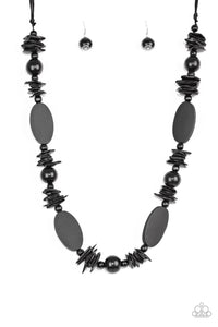 Carefree Cococay - Black - VJ Bedazzled Jewelry