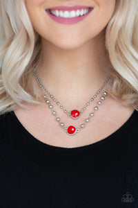 Colorfully Charming - Red - VJ Bedazzled Jewelry