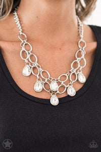 Show-Stopping Shimmer - White - VJ Bedazzled Jewelry