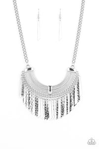 Impressively Incan - Silver - VJ Bedazzled Jewelry