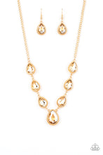 Load image into Gallery viewer, Socialite Social - Gold Paparazzi Accessories - VJ Bedazzled Jewelry
