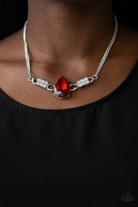 Way To Make An Entrance - Red Rhinestone - VJ Bedazzled Jewelry