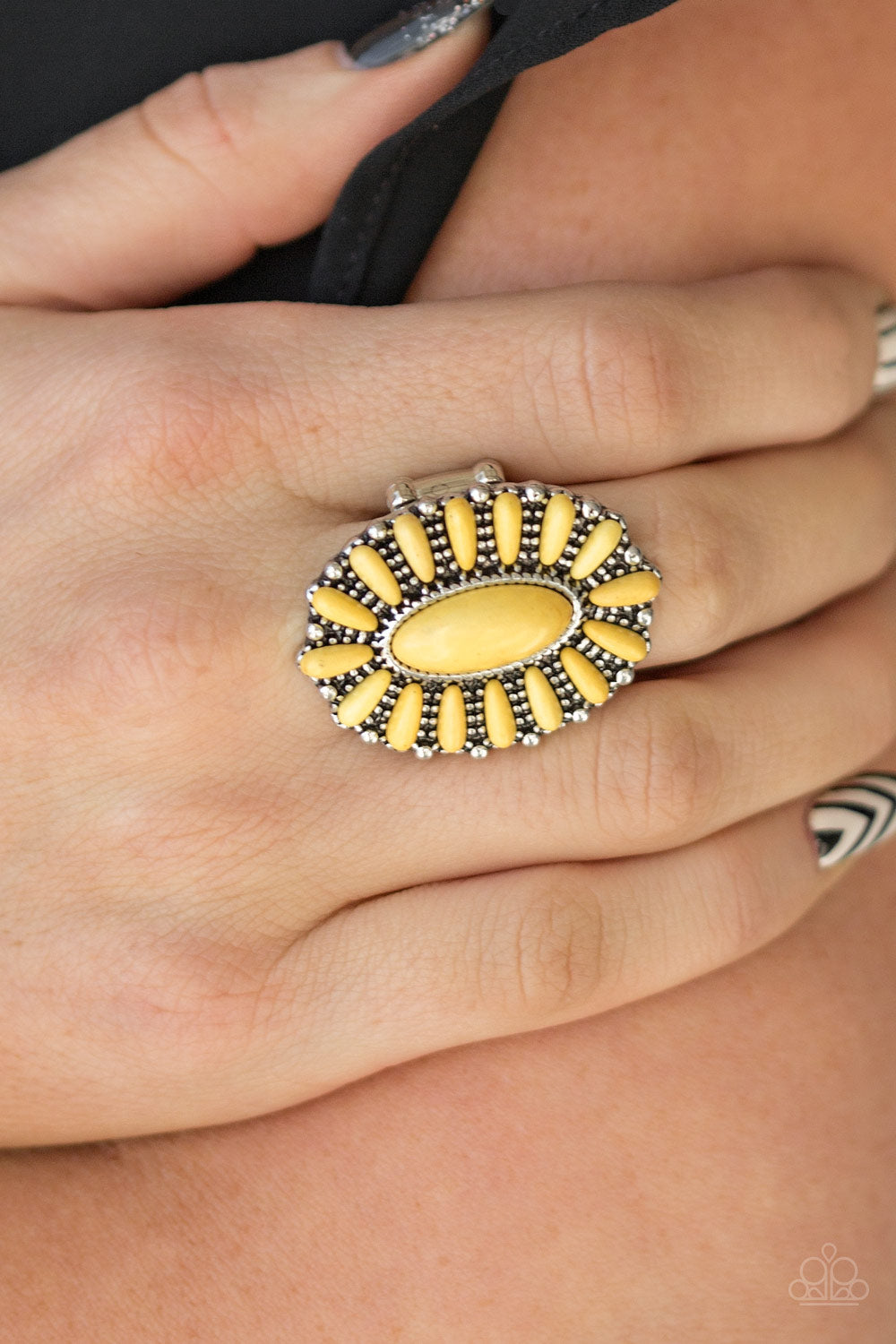 Cactus Cabana yellow - VJ Bedazzled Jewelry