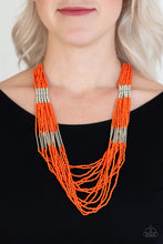 Load image into Gallery viewer, Let it Bead orange - VJ Bedazzled Jewelry
