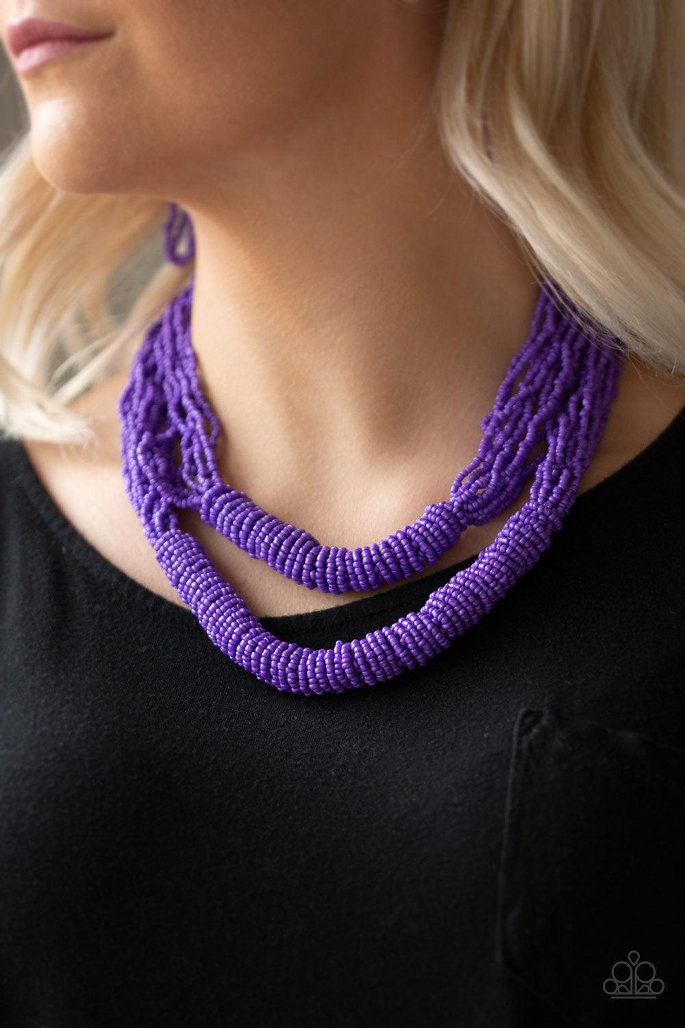 Right As RAINFOREST- purple - VJ Bedazzled Jewelry