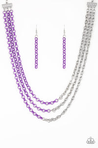 Turn up the volume- purple - VJ Bedazzled Jewelry