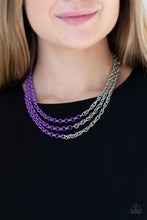 Load image into Gallery viewer, Turn up the volume- purple - VJ Bedazzled Jewelry
