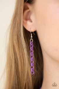 Turn up the volume- purple - VJ Bedazzled Jewelry