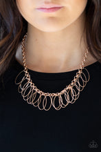 Load image into Gallery viewer, Fringe Finale - Copper - VJ Bedazzled Jewelry
