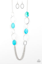 Load image into Gallery viewer, Kaleidoscope Coasts - Blue - VJ Bedazzled Jewelry
