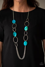 Load image into Gallery viewer, Kaleidoscope Coasts - Blue - VJ Bedazzled Jewelry
