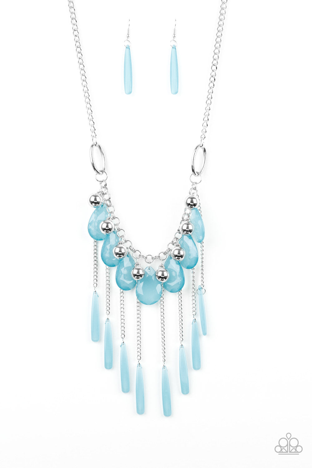 Roaring Riviera - Blue - VJ Bedazzled Jewelry