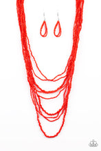Load image into Gallery viewer, Totally Tonga red - VJ Bedazzled Jewelry
