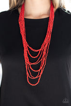 Load image into Gallery viewer, Totally Tonga red - VJ Bedazzled Jewelry
