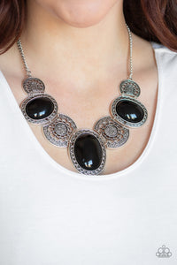 The Medallion Air black - VJ Bedazzled Jewelry