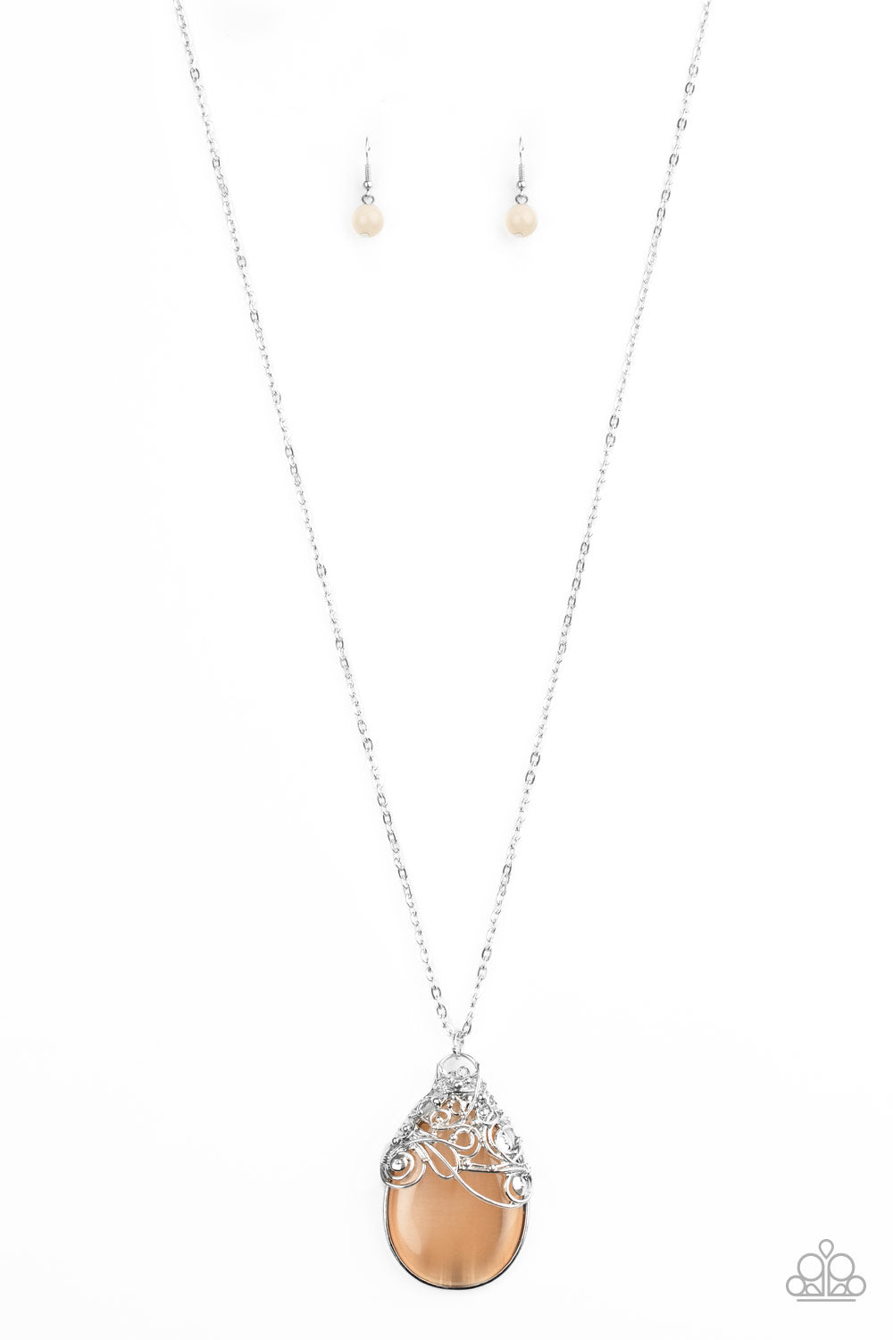 Tangled Gardens - Orange - VJ Bedazzled Jewelry