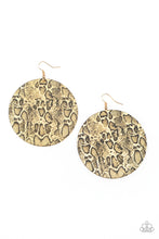 Load image into Gallery viewer, Animal Planet - Gold- Paparazzi Accessories - VJ Bedazzled Jewelry

