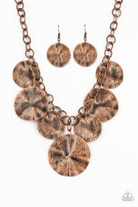 Barely scratched the surface copper - VJ Bedazzled Jewelry