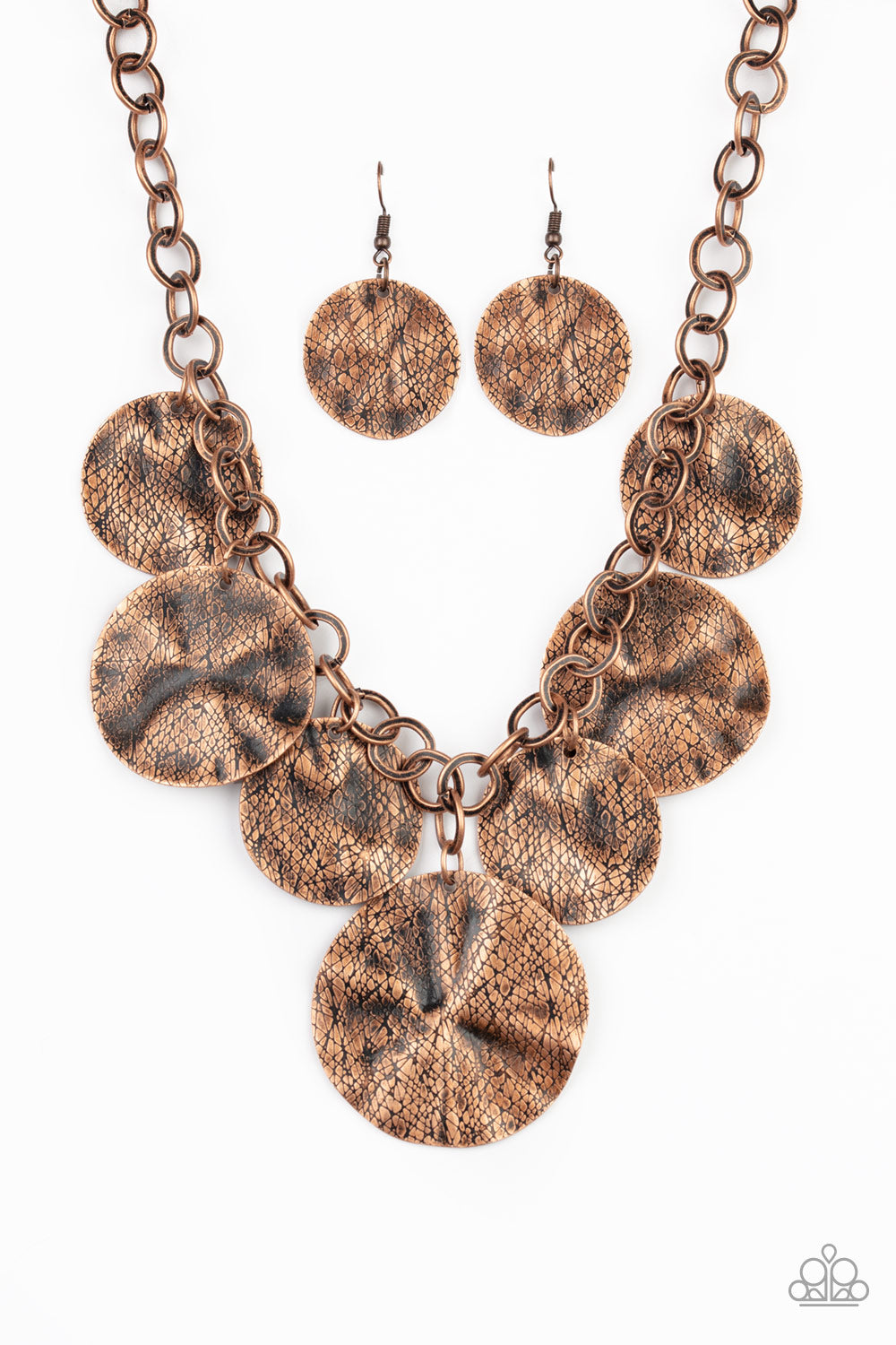 Barely scratched the surface copper - VJ Bedazzled Jewelry