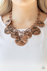 Barely scratched the surface copper - VJ Bedazzled Jewelry