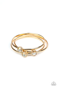 Be All You Can BEDAZZLE - Gold - VJ Bedazzled Jewelry