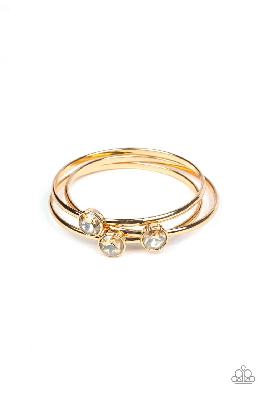 Be All You Can BEDAZZLE - Gold - VJ Bedazzled Jewelry