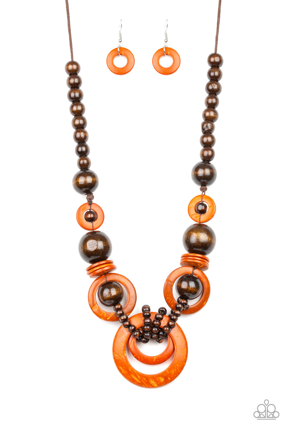 Boardwalk Party - Orange - VJ Bedazzled Jewelry