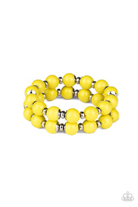 Bubble Blast Off - Yellow - VJ Bedazzled Jewelry