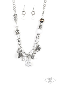 Charmed I am sure, white - VJ Bedazzled Jewelry