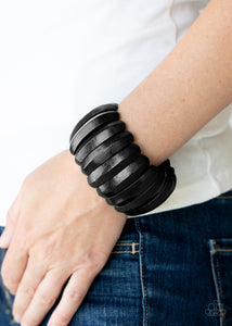 Colorfully Congo - Black - VJ Bedazzled Jewelry