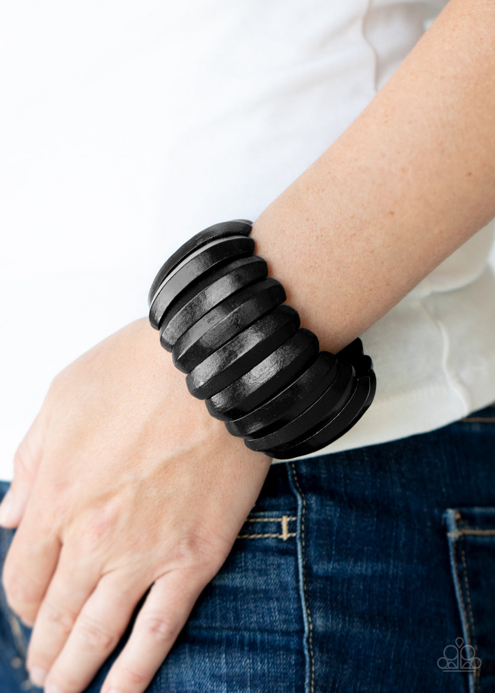 Colorfully Congo - Black - VJ Bedazzled Jewelry