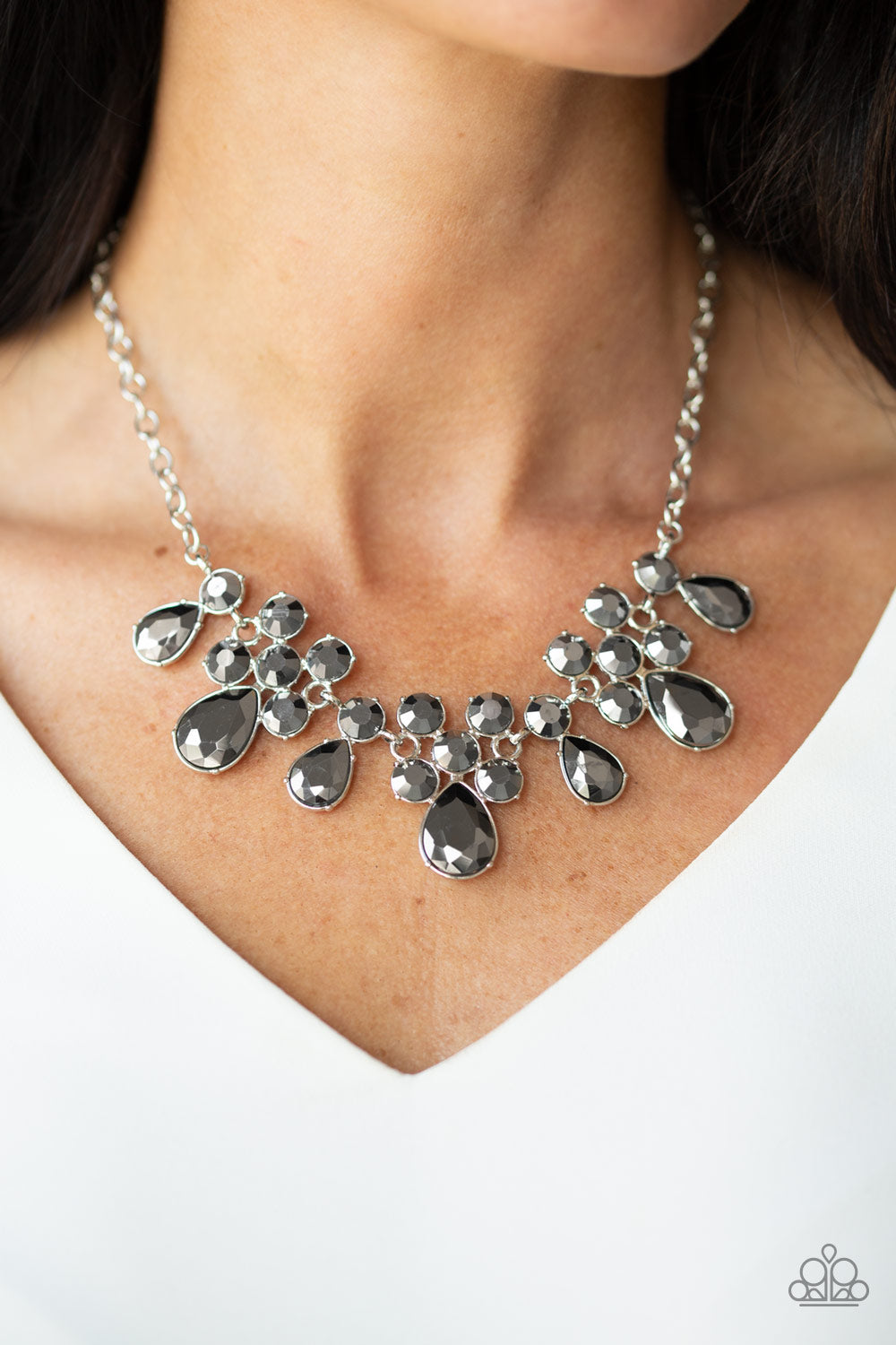 Debutante drama silver - VJ Bedazzled Jewelry