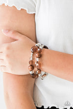 Load image into Gallery viewer, Downtown Dazzle - Brown - VJ Bedazzled Jewelry
