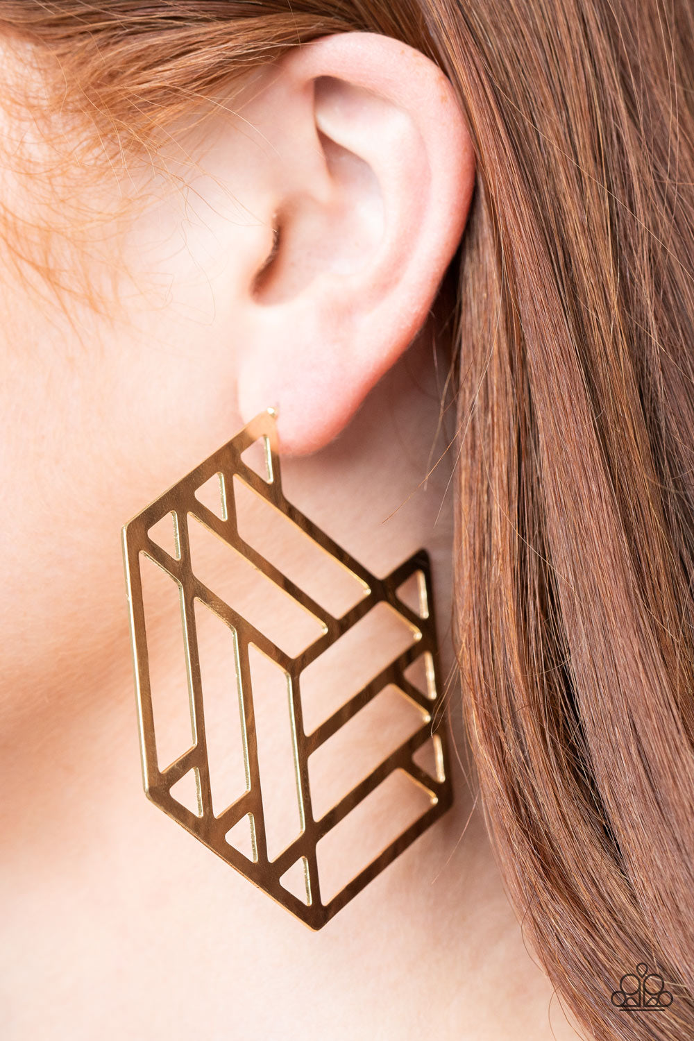 Gotta Get GEO-ing - Gold - VJ Bedazzled Jewelry