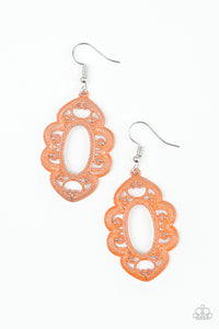 Mantras and Mandalas - Orange - VJ Bedazzled Jewelry